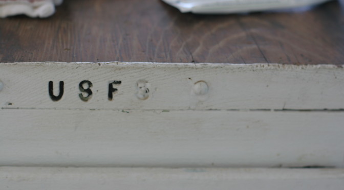 Girard Ridge Lookout, US Forest Service desk detail